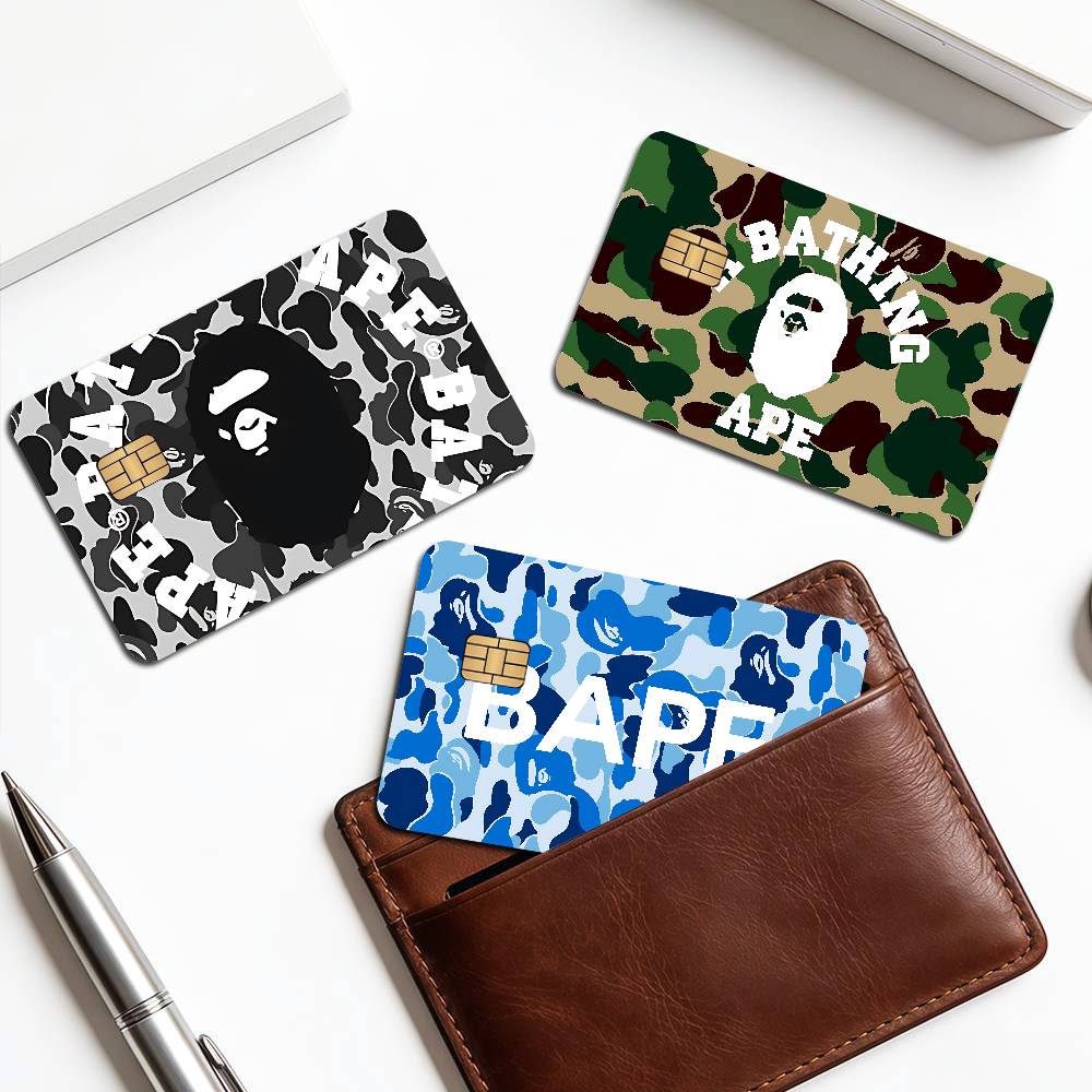 Luxury Lifestyle Wallpaper - Luxurious B-bapeS Logo Cartoon Credit Card