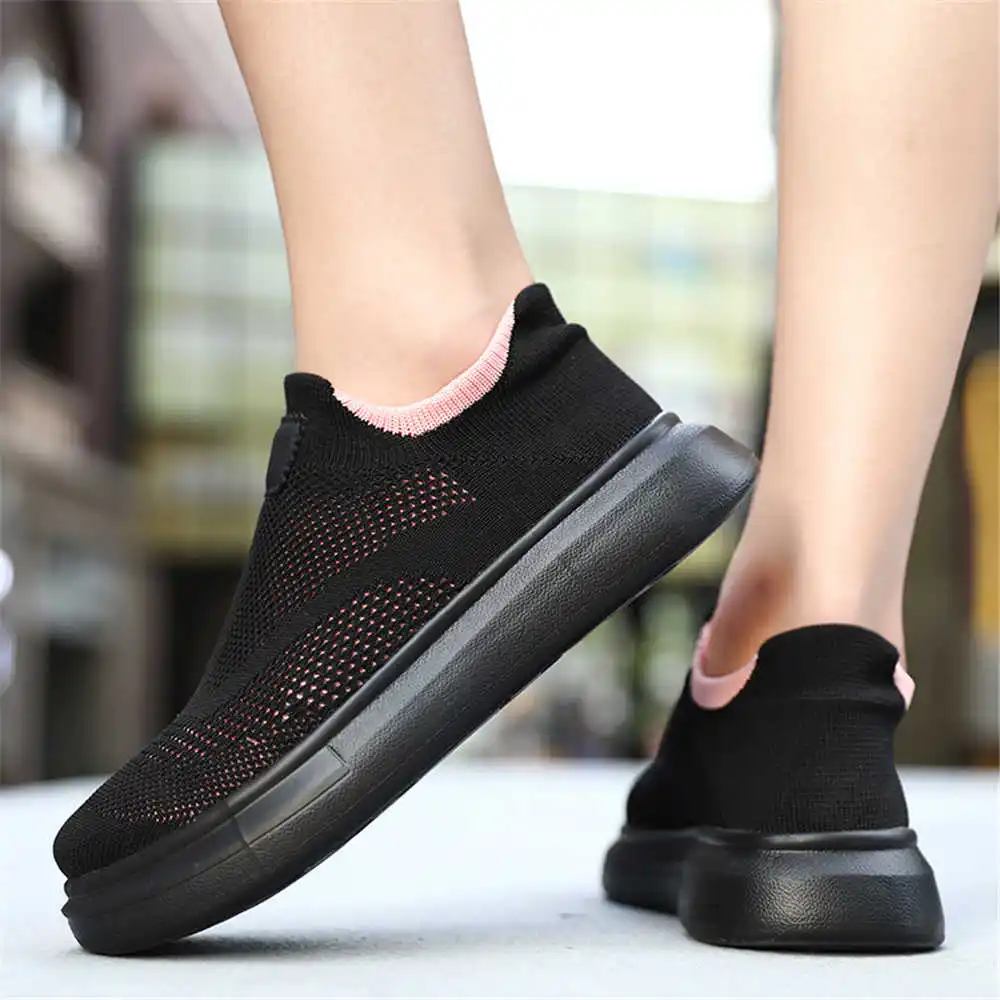 Luxury Lifestyle Experiences - Platform Stockings Brown Shoes For Woman