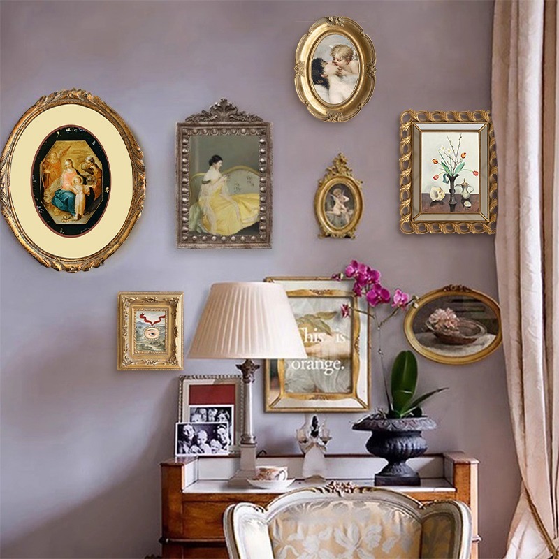 Retro Painting Frame Living Ro - огляд і ціна Luxury Lifestyle Wallpaper