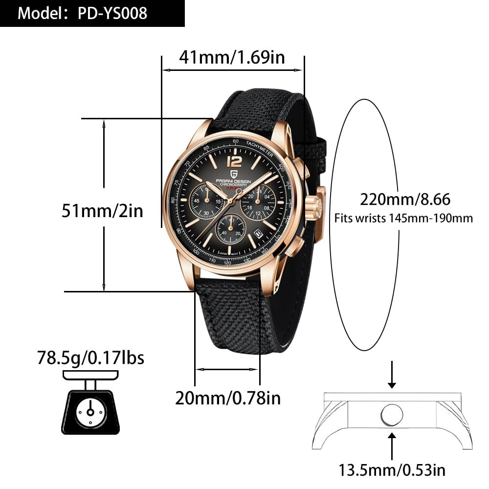 PAGANI DESIGN New Mens Watch 4 - огляд і ціна Luxury Lifestyle Men