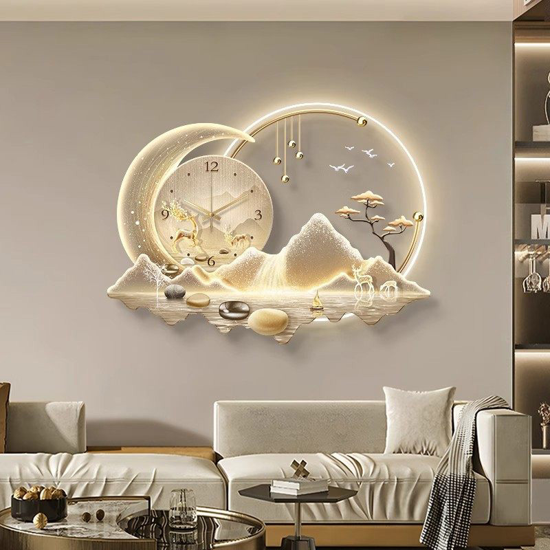 Art Mural Led Clock Wall Luxur - огляд і ціна Luxury Lifestyle Design