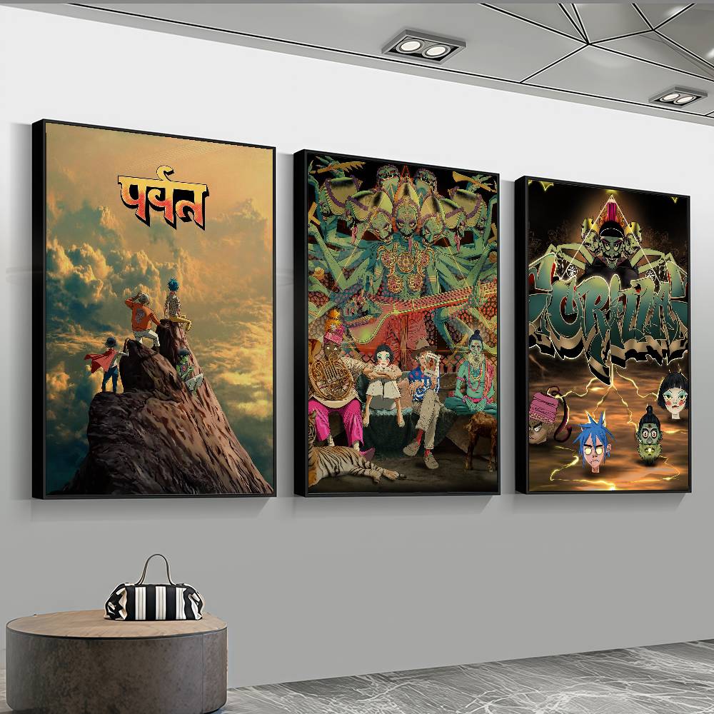 band G-gorillaz The Mountain   - огляд і ціна Luxury Lifestyle Wallpaper