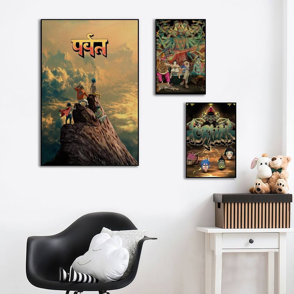 band G-gorillaz The Mountain   - огляд і ціна Luxury Lifestyle Wallpaper
