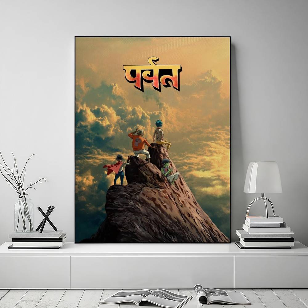 band G-gorillaz The Mountain   - огляд і ціна Luxury Lifestyle Wallpaper